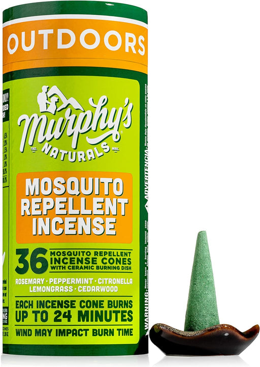 Murphy's Naturals Conos de incienso repelentes de mosquitos - Quierox - Tienda Online