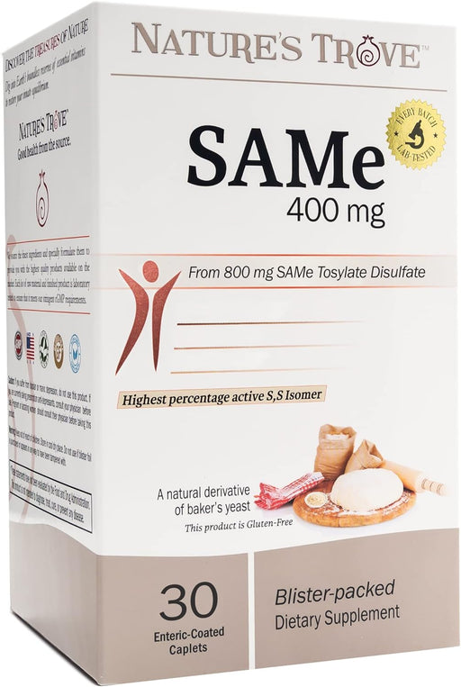 Nature's Trove SAM - e 400 mg, 30 comprimidos con recubrimiento entérico - Quierox - Tienda Online