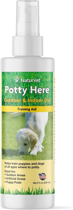 NaturVet Potty Here Spray de ayuda para entrenamiento para perros. - Quierox - Tienda Online