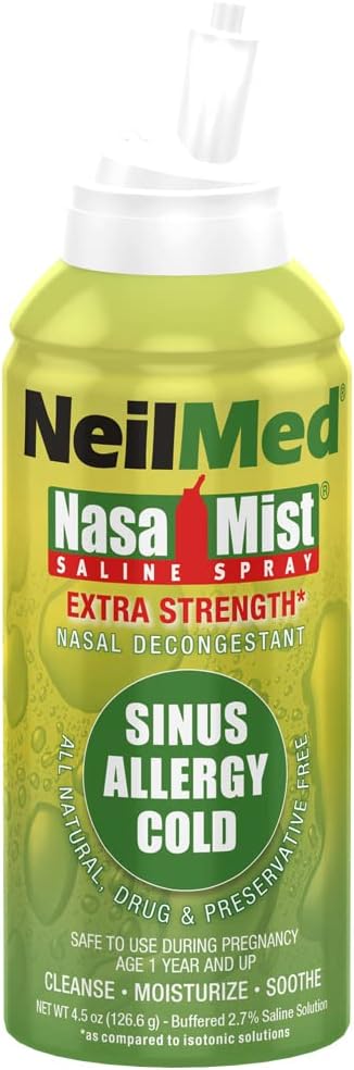 Neil Med NasaMist - Aerosoles salinos, Extra Strength Hypertonic - Quierox - Tienda Online