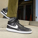 Nike - Zapatillas Court Vision Mid, negro/blanco - Quierox - Tienda Online