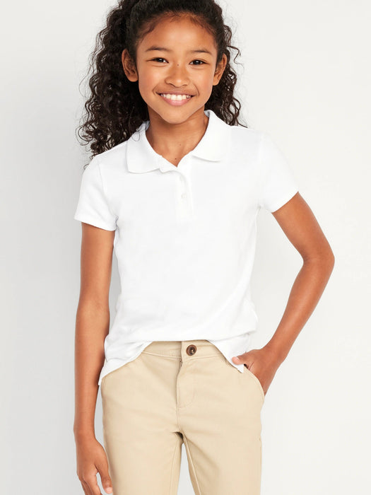 Old Navy Camisa polo de piqué uniforme para niñas - Quierox - Tienda Online