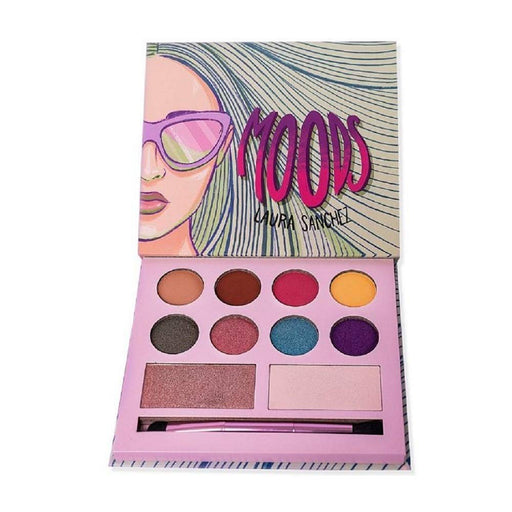 Paleta de sombras e iluminadores Moods de Laura Sanchez - Quierox - Tienda Online