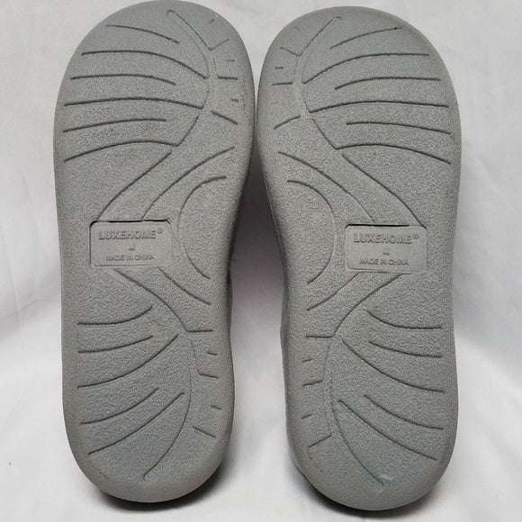 Pantuflas Viscoelásticas Deluxe Luxe Home Gris Cómodas - Quierox - Tienda Online