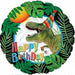 Paquete de 10 Globos de cumpleaños de dinosaurio 18" - Quierox - Tienda Online