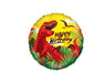 Paquete de 10 Globos Happy Birthday dinosaurio poliamida 18" - Quierox - Tienda Online