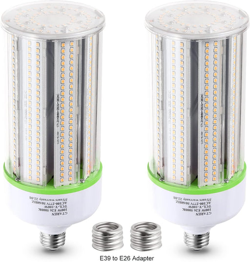 Paquete de 2 bombillas LED de maíz de 60 W, bombillas LED E26/E39 - Quierox - Tienda Online