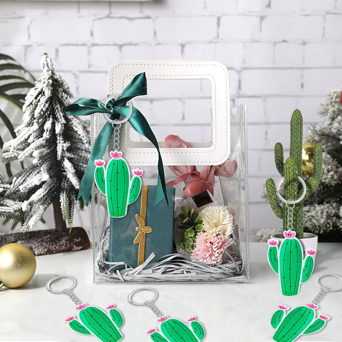 Paquete de 20 llaveros de cactus como recuerdo de fiesta para Acción de Gracias - Quierox - Tienda Online