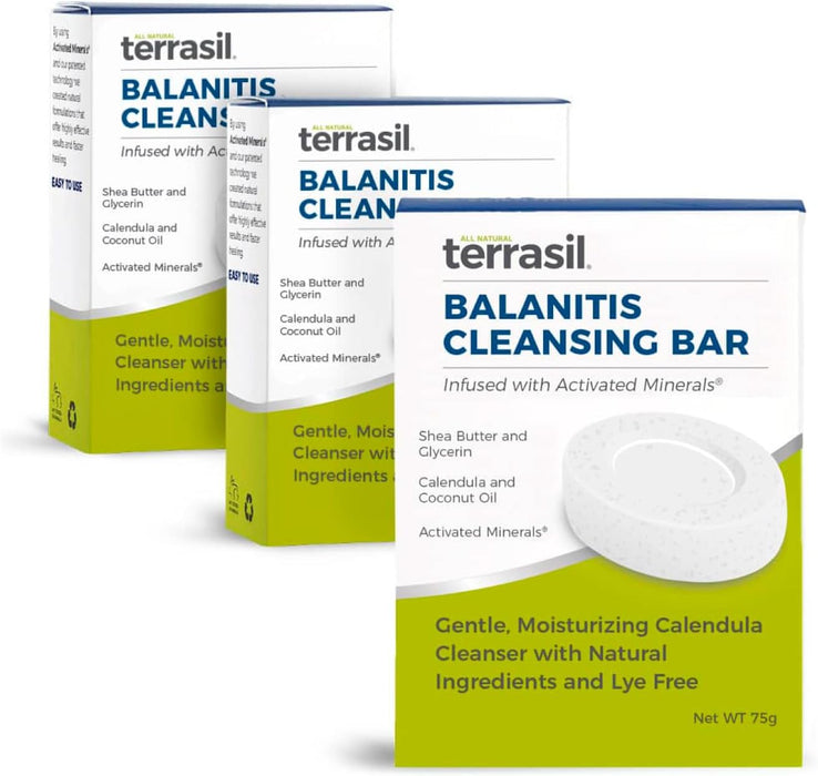 Paquete de 3 jabones para balanitis Aidance de Terrasil - Quierox - Tienda Online