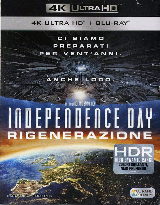 Pelicula DVD Día de la Independencia - Regeneración (Blu-Ray 4K Ultra-HD+Blu-Ray) [Blu-ray] - Quierox - Tienda Online