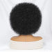 Pelucas Cortas Afro Rizada De 10 Pulgadas Con Flequillo Para Mujeres, Sintéticas, Grandes Y Esponjosas - Quierox - Tienda Online