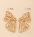 Pendientes con diseño de mariposa hueca - Quierox - Tienda Online