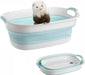 Piscina de plástico plegable para animales pequeños, bañera de lavado plegable portátil - Quierox - Tienda Online