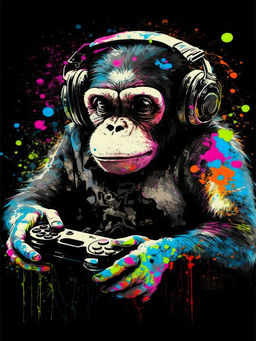 Pop Art - Monkey Gaming - Quierox - Tienda Online