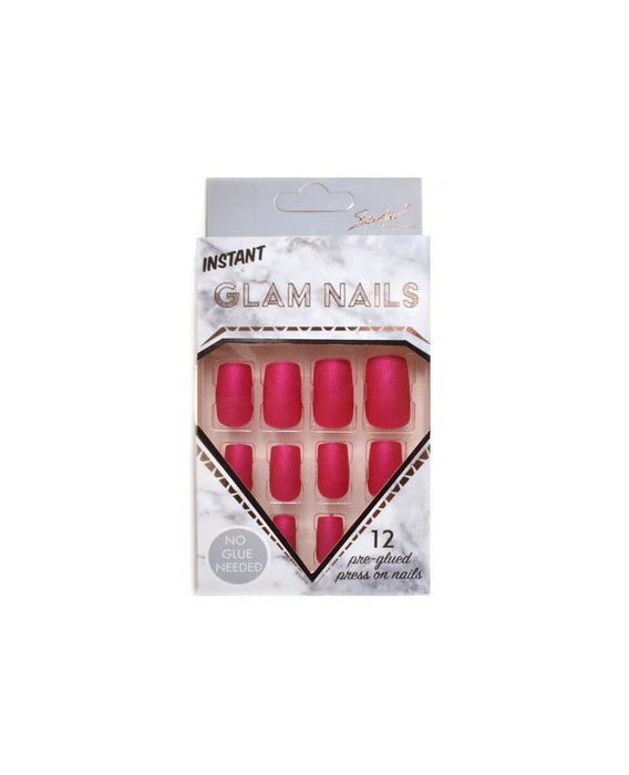 Prensa mate Glam Square en uñas - Quierox - Tienda Online