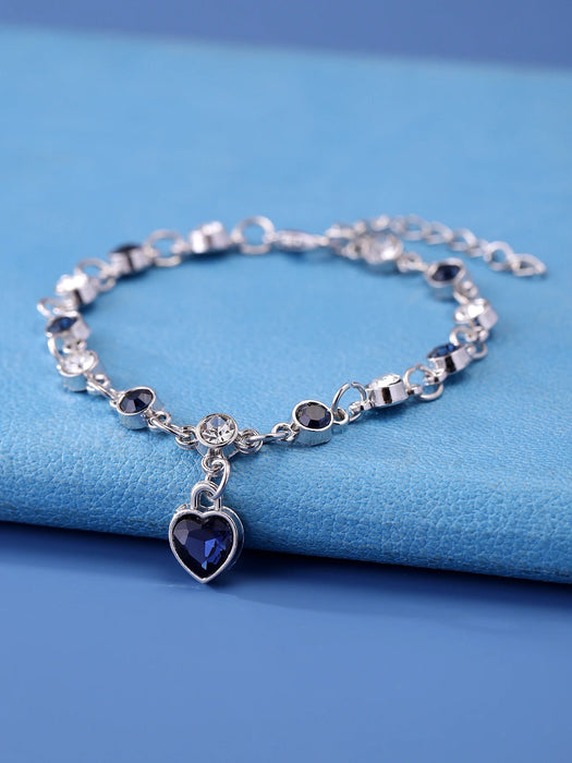 Pulsera de cadena con accesorio de corazón - Quierox - Tienda Online