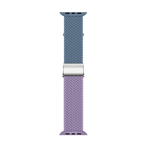 Pulsera Elástica Bicolor Azul/Lavanda para Apple Watch (ajustable) - Quierox - Tienda Online