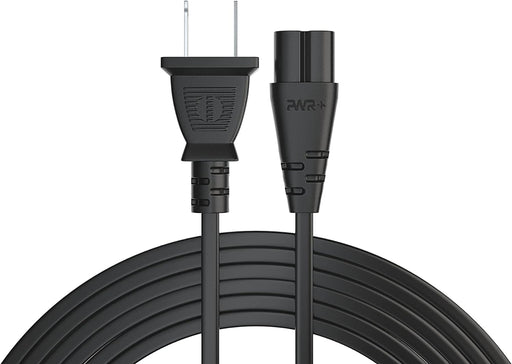 Pwr TV Cable de alimentación de 12 pies para Samsung LG TCL Sony: 2 clavijas AC - Quierox - Tienda Online