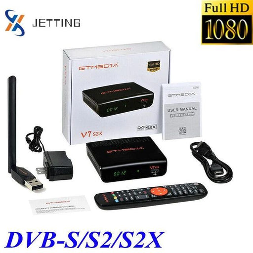 Receptor satélite V7, decodificador Freesat DVB - S/S2/S2X - Quierox - Tienda Online