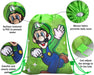 Rekcopu Super Bros Bolsas de regalo no tejidas con cordón para recuerdos de fiesta - Quierox - Tienda Online