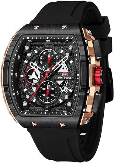 Reloj deportivo de moda Mini Focus para hombre (cronógrafo, resistente al agua, luminoso, calendario) - Quierox - Tienda Online