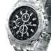 Reloj Redondo Con Triple Esfera Para Hombre - Quierox - Tienda Online