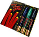 ROCKINS - Hot Mess Threesome Glitter Gel Pens - Quierox - Tienda Online