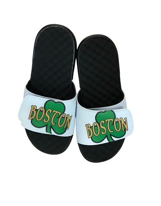 Sandalias tipo slide de Boston Celtics para hombre - Quierox - Tienda Online