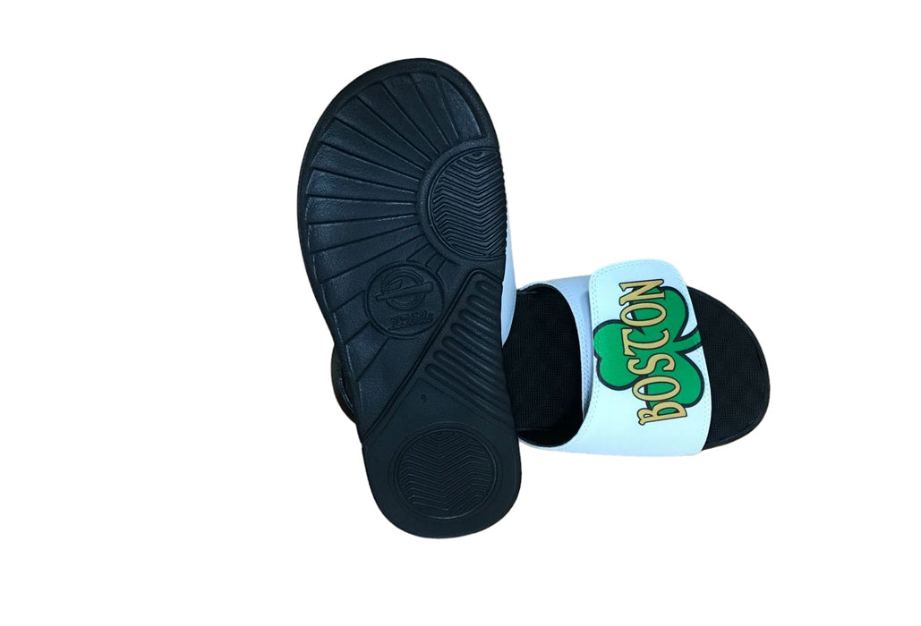 Sandalias tipo slide de Boston Celtics para hombre - Quierox - Tienda Online