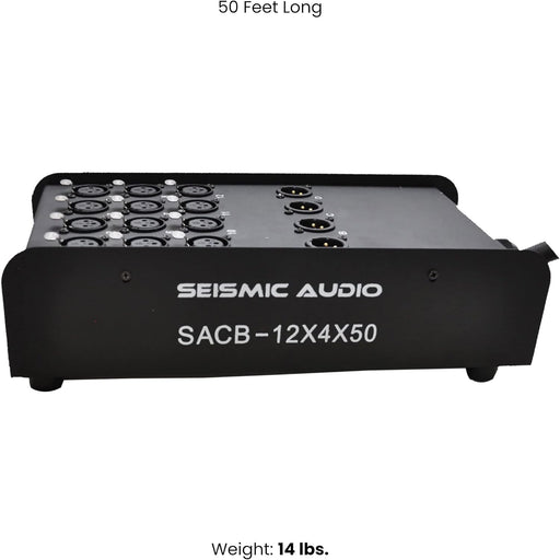 Seismic Audio -Canal XLR Cable múltiple para circuito impreso de bajo perfil, 50 pies - Quierox - Tienda Online