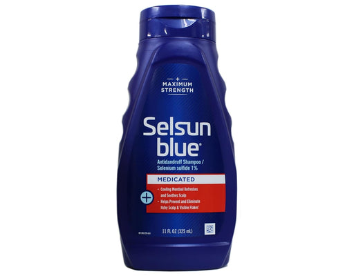 Selsun Blue Champú para la caspa medicado con mentol de máxima fuerza - Quierox - Tienda Online