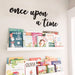 Señal de pared con texto en inglés "Once Upon A Time" - Quierox - Tienda Online