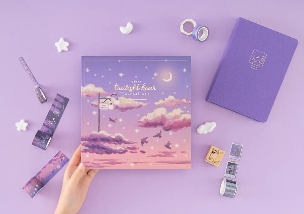 Set de Bullet Journal de edición limitada 'Twilight Hour' de Tsuki - Quierox - Tienda Online