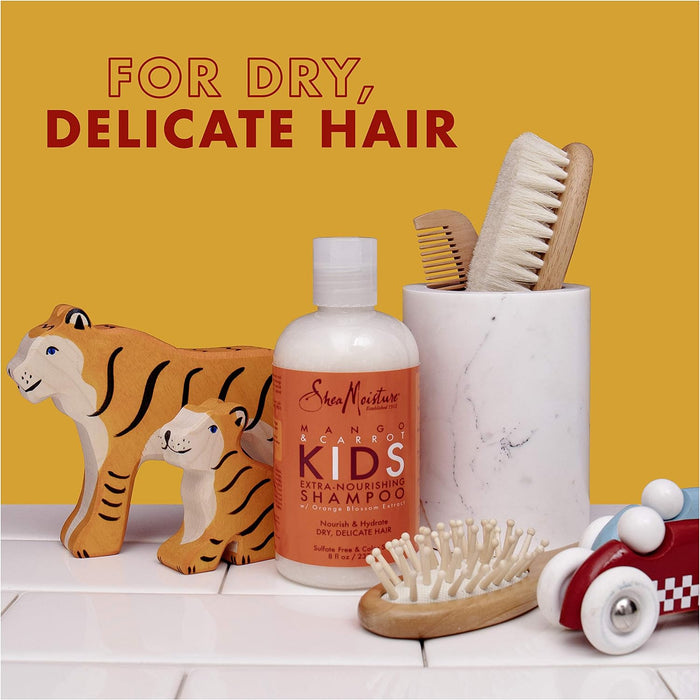 SheaMoisture Kids Champú extra nutritivo de mango y zanahoria - Quierox - Tienda Online