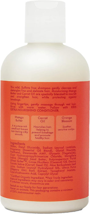 SheaMoisture Kids Champú extra nutritivo de mango y zanahoria - Quierox - Tienda Online