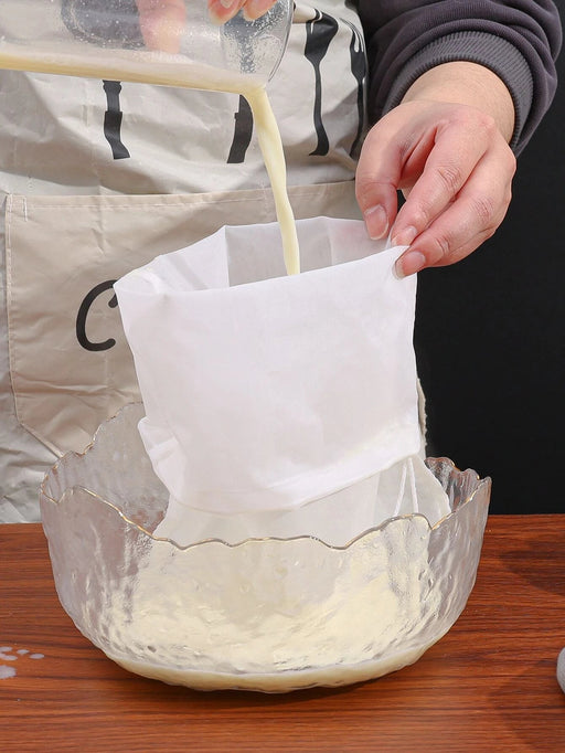 Shein 1 bolsa coladora blanca, bolsa de malla de filtro de leche de poliamida minimalista - Quierox - Tienda Online