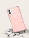 Shein 1 funda para teléfono a prueba de golpes de color rosa iPhone X/XS - Quierox - Tienda Online