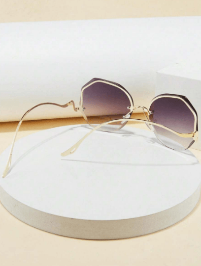 Shein 1 pieza de gafas de sol de gran tamaño de moda para mujer - Quierox - Tienda Online