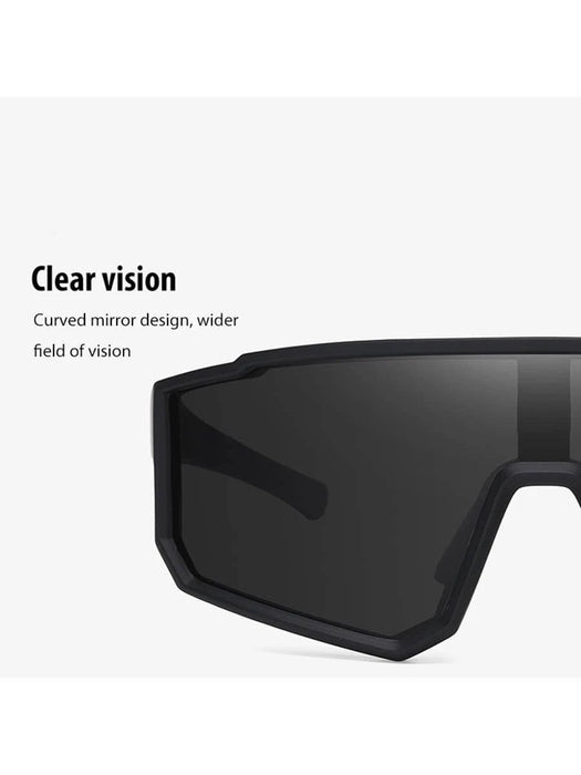 Shein 1 pieza Gafas de moda con montura grande para deportes al aire libre para hombre - Quierox - Tienda Online