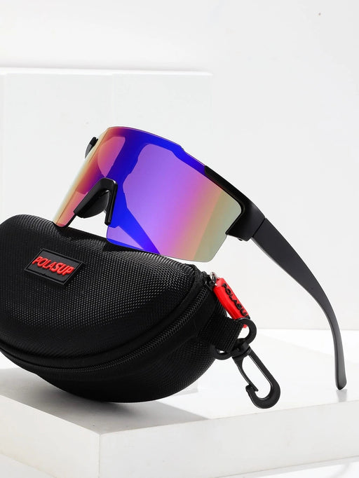 Shein 1pc Gafas de sol deportivas para ciclismo al aire libre transpirables con correa antipérdida - Quierox - Tienda Online