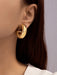 Shein 4 pendientes de botón de acero inoxidable s - Quierox - Tienda Online