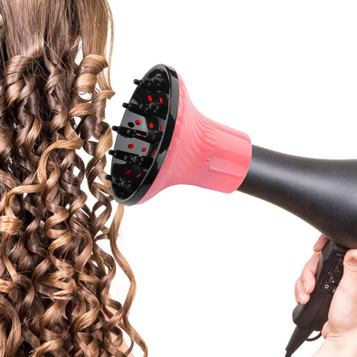 Shein Accesorio difusor para cabello rizado para secadores de pelo profesionales, color rosa - Quierox - Tienda Online