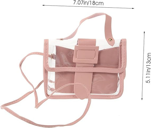 Shein - Bolso satchel con solapa y decoración con hebilla transparente - Quierox - Tienda Online