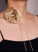 Shein collar gargantilla de flores beige - Quierox - Tienda Online