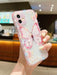 Shein Estuche transparente para teléfono con estampado de mariposa y decoración de diamantes - Quierox - Tienda Online