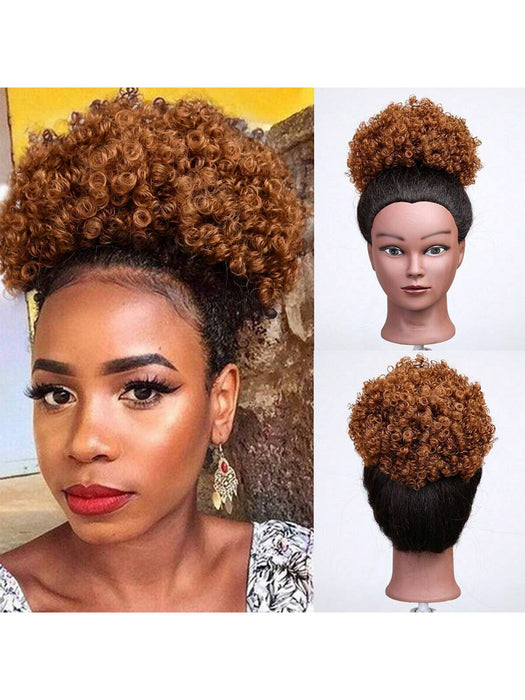 Shein Extensión de cola de caballo con cordón afro sintética corta para mujer de 45 g - Quierox - Tienda Online