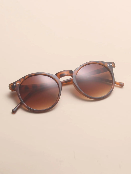 Shein - Gafas de sol con montura de leopardo - Quierox - Tienda Online