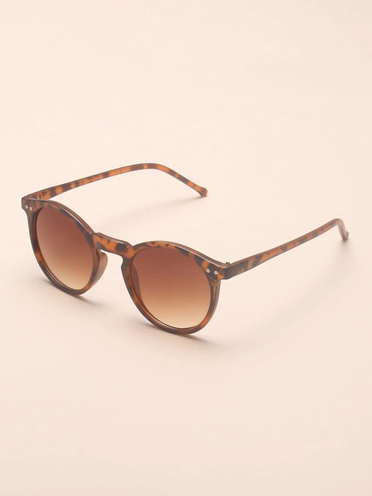 Shein - Gafas de sol con montura de leopardo - Quierox - Tienda Online