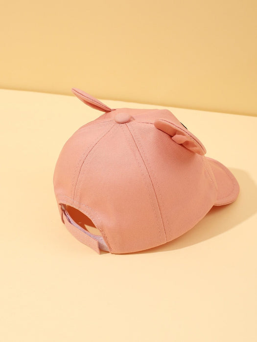 Shein Gorro para el sol unisex para bebé, con bordado de oso y bonito diseño de orejas - Quierox - Tienda Online