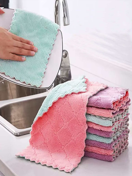 Shein Juego de 5 paños de limpieza de cocina - Quierox - Tienda Online